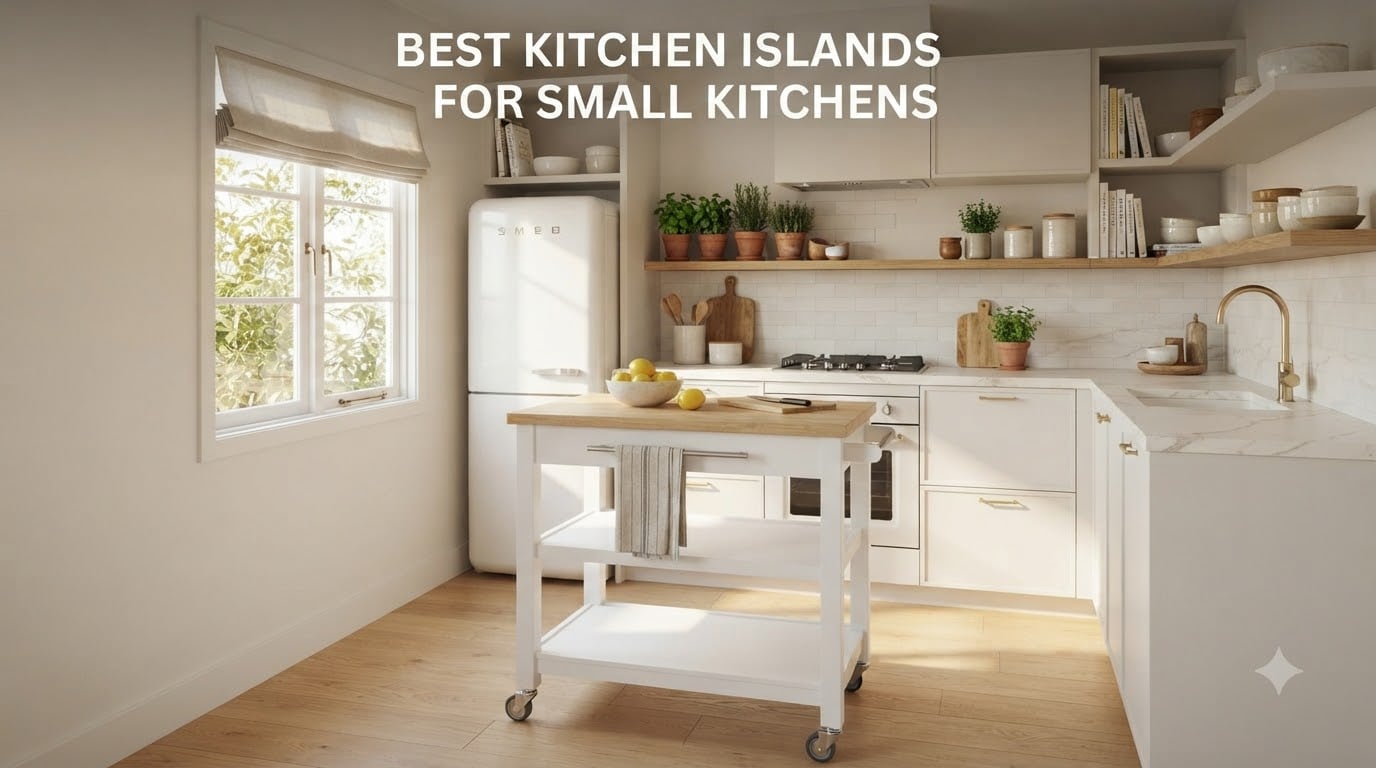 best kitchen islands for small kitchens