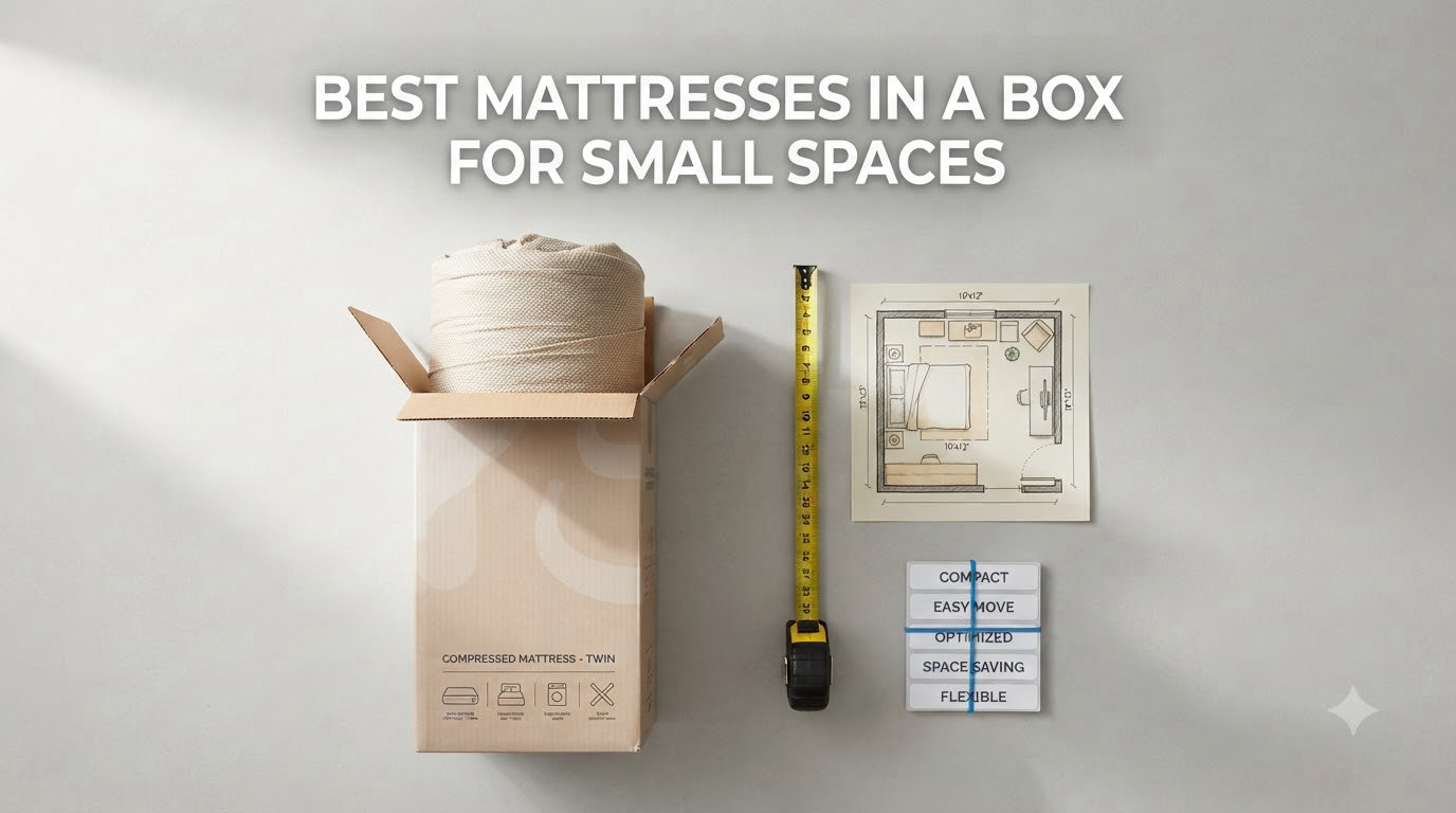 best mattresses in a box for small spaces
