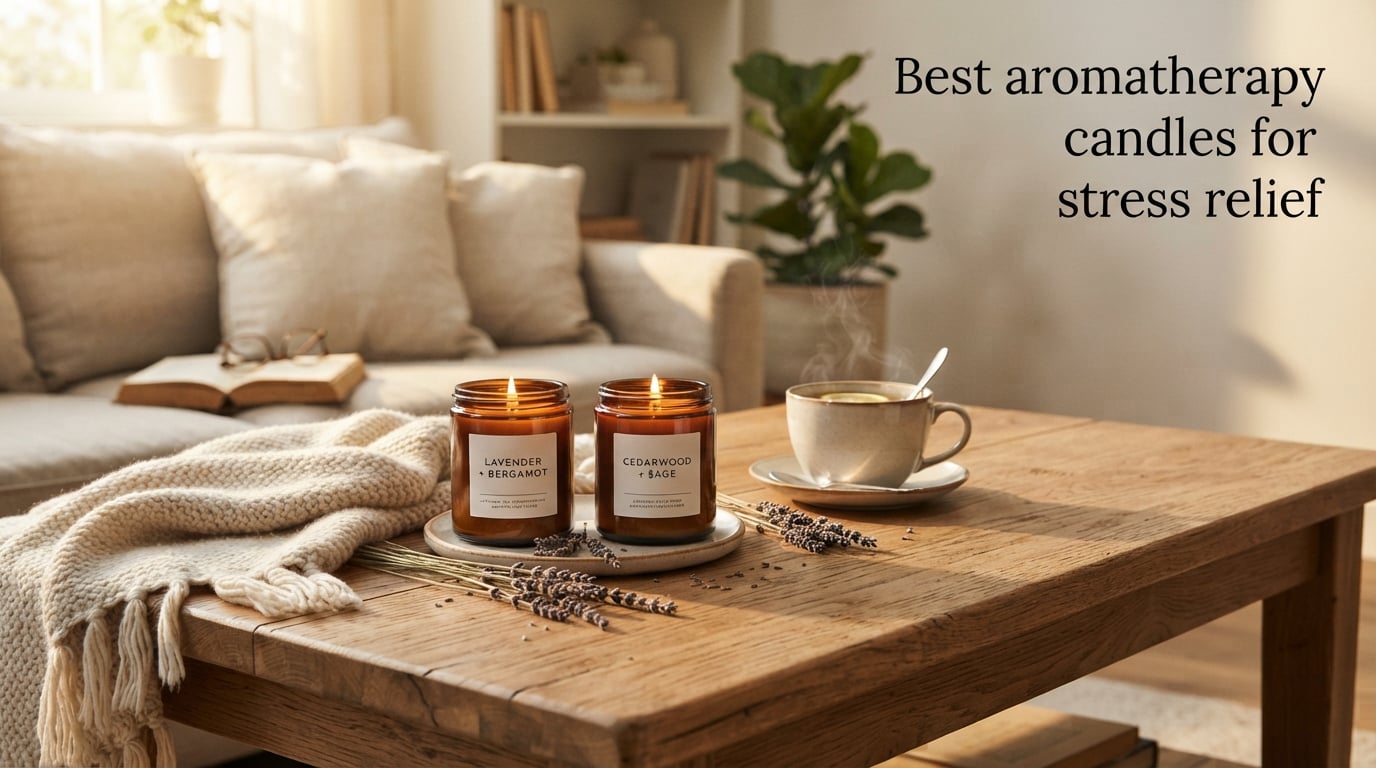 Best aromatherapy candles for stress relief