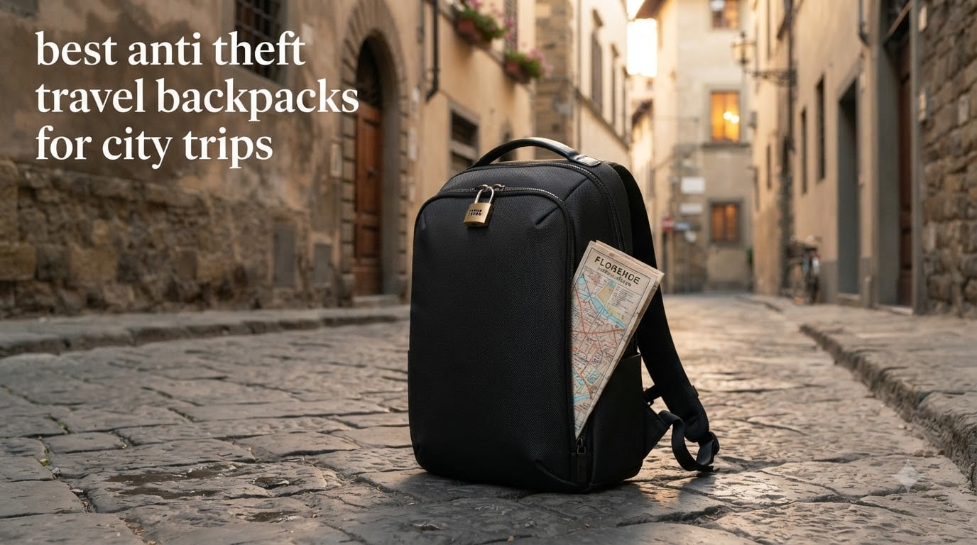 best anti theft travel backpacks for city trips