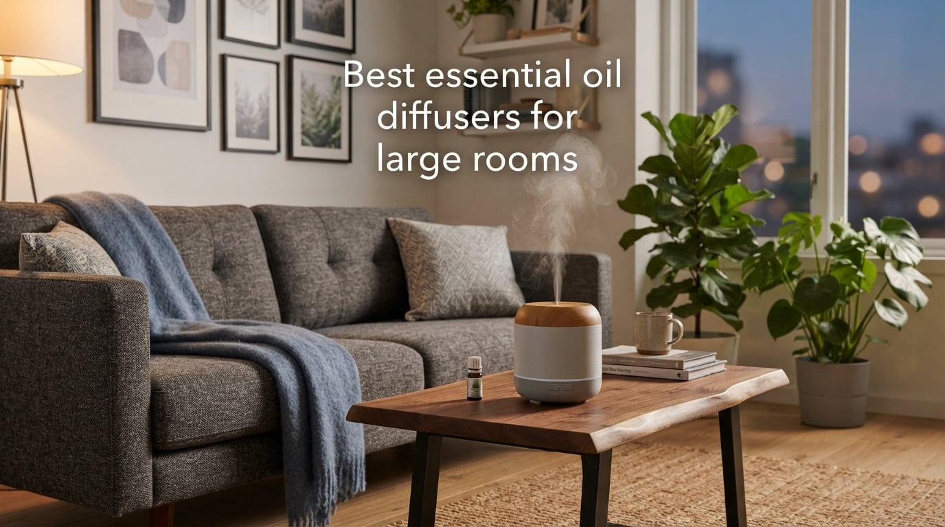 Best essential oil diffusers for large rooms