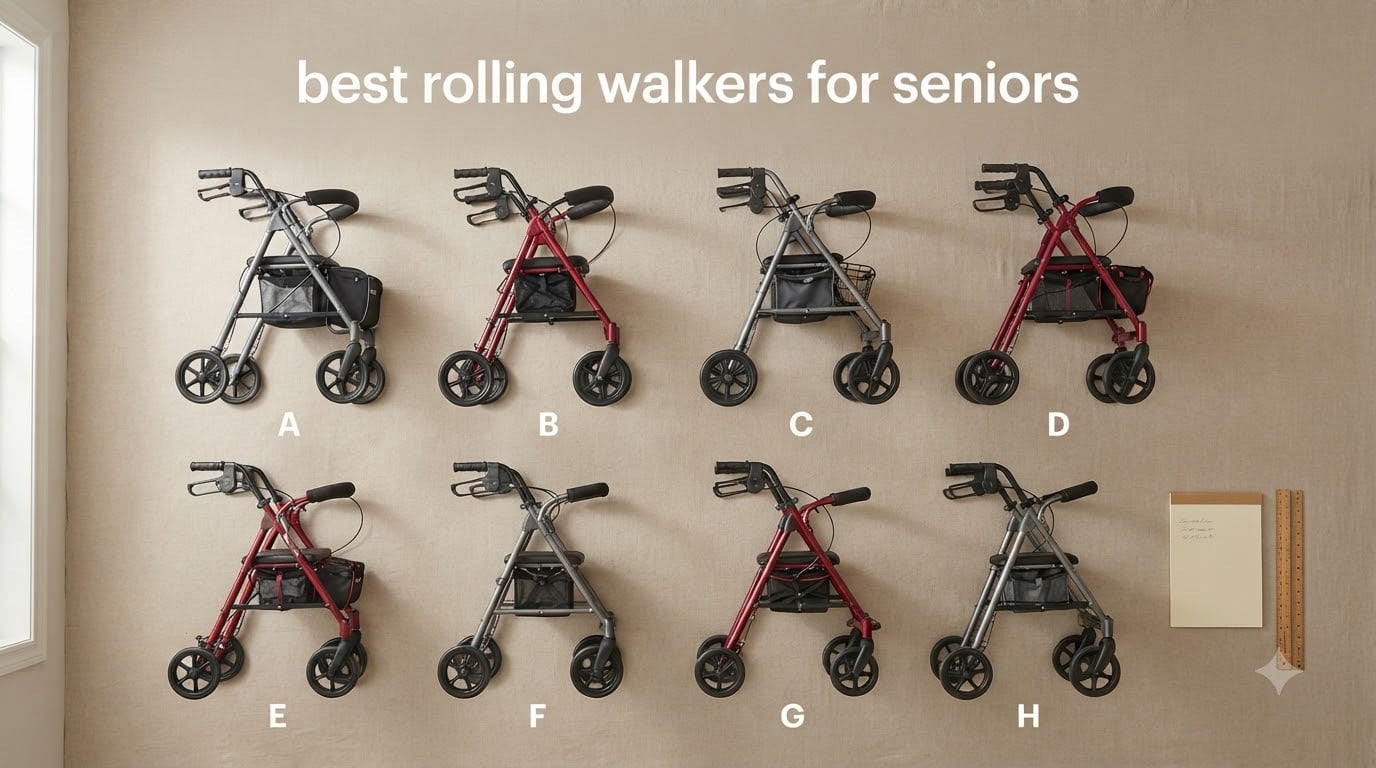 best rolling walkers for seniors