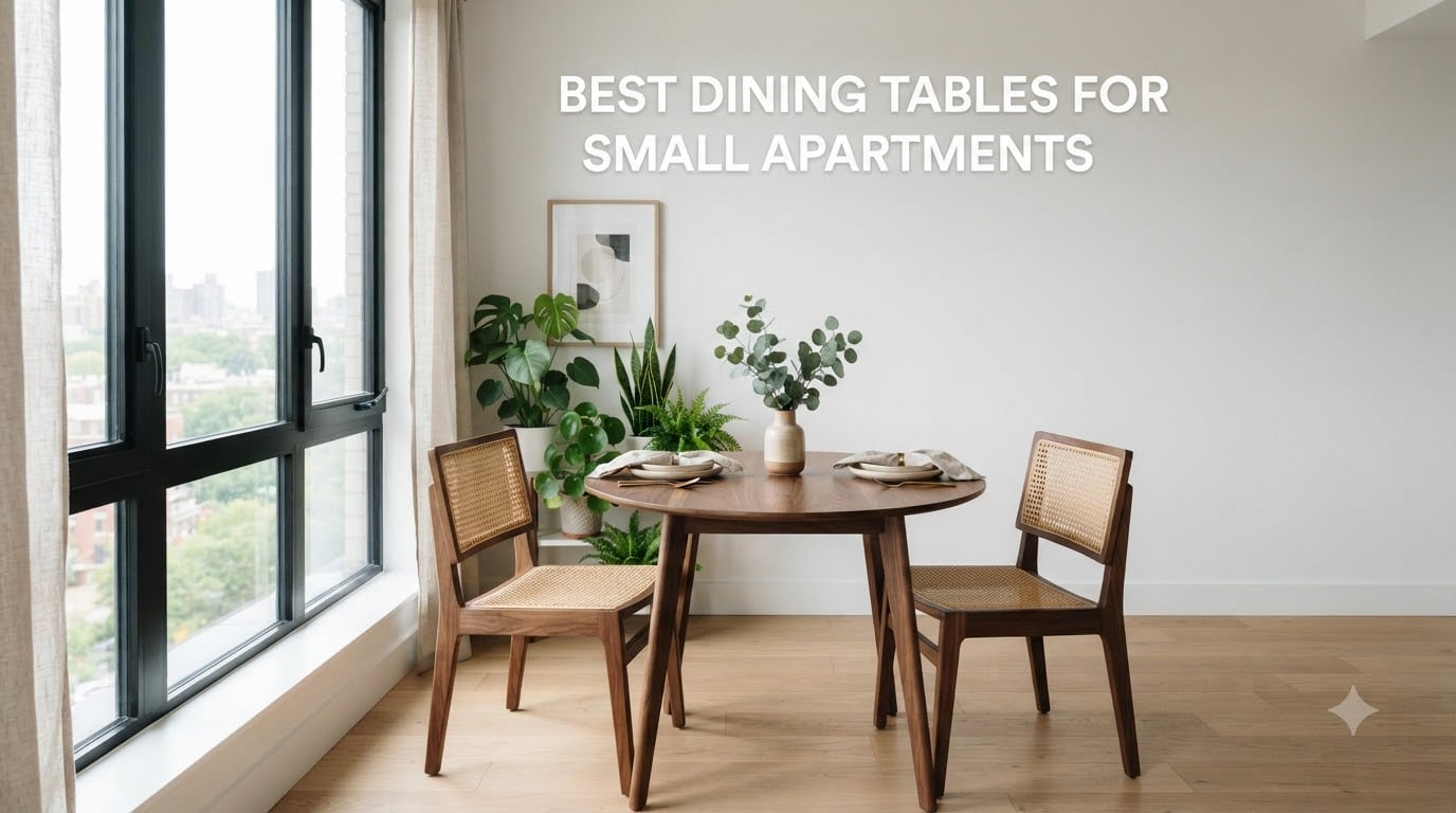 best dining tables for small apartments