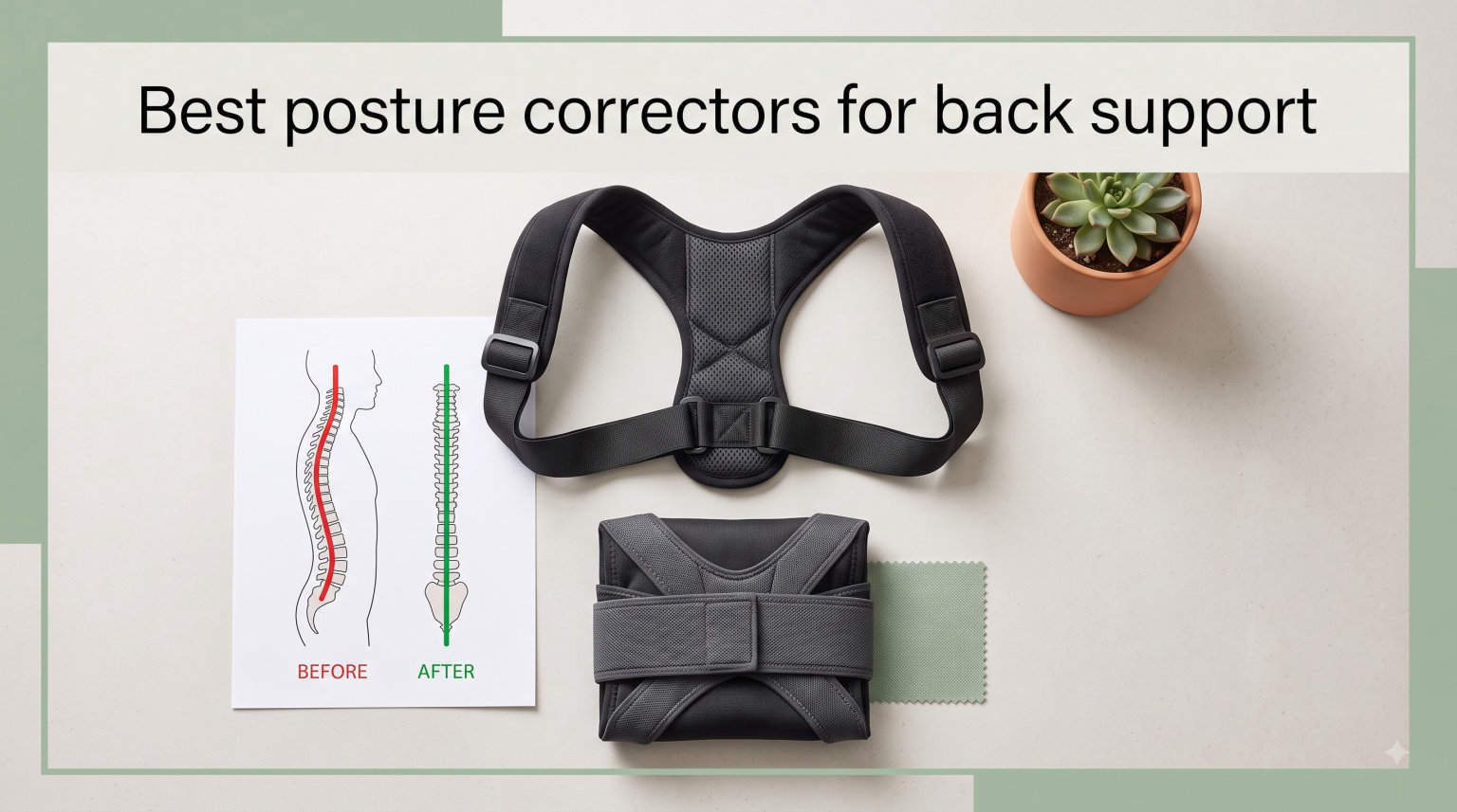 Best posture correctors for back support