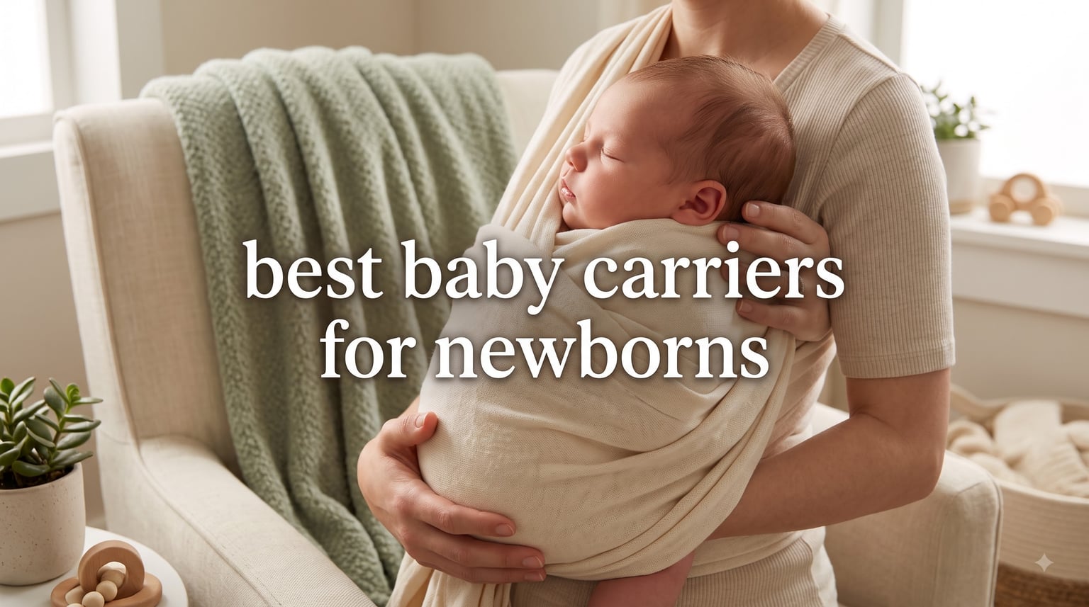 best baby carriers for newborns