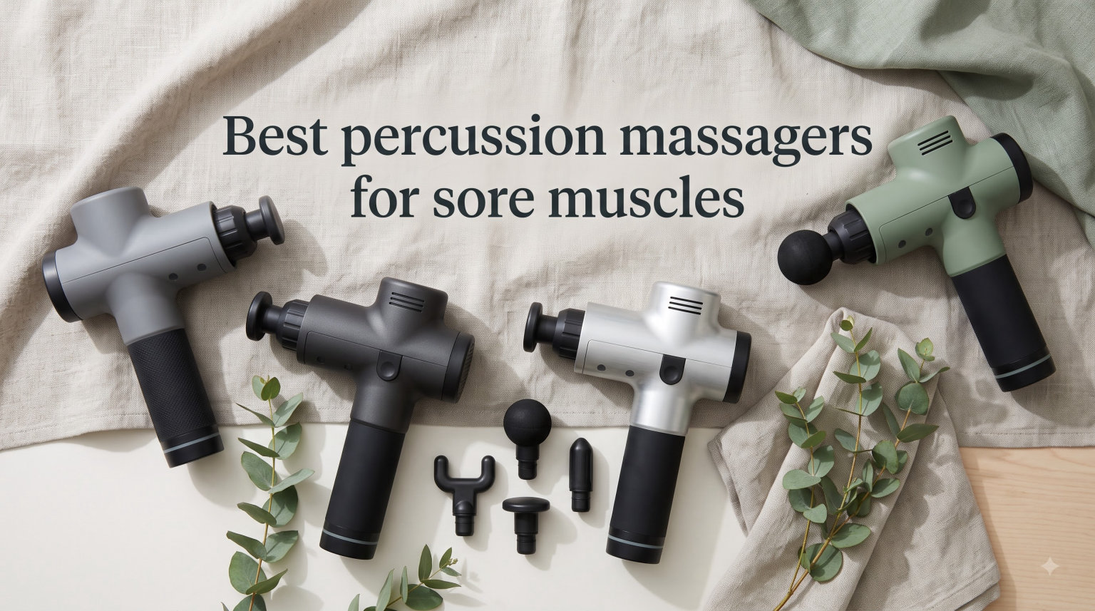 Best percussion massagers for sore muscles