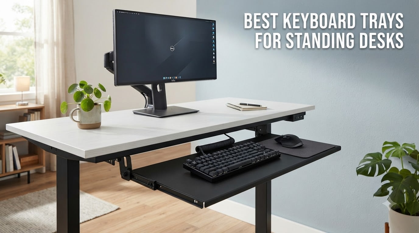 best keyboard trays for standing desks