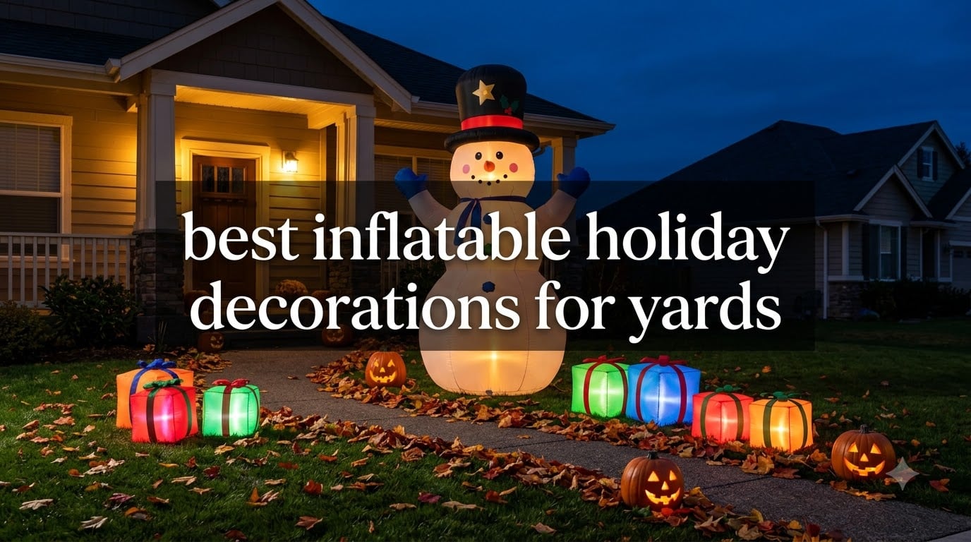 best inflatable holiday decorations for yards