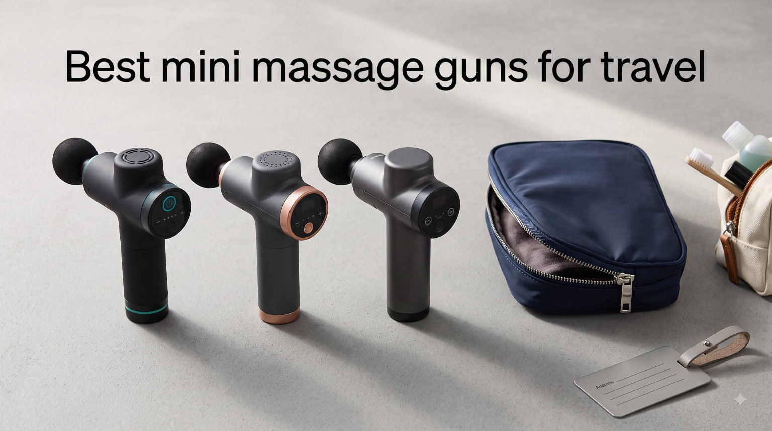 Best mini massage guns for travel