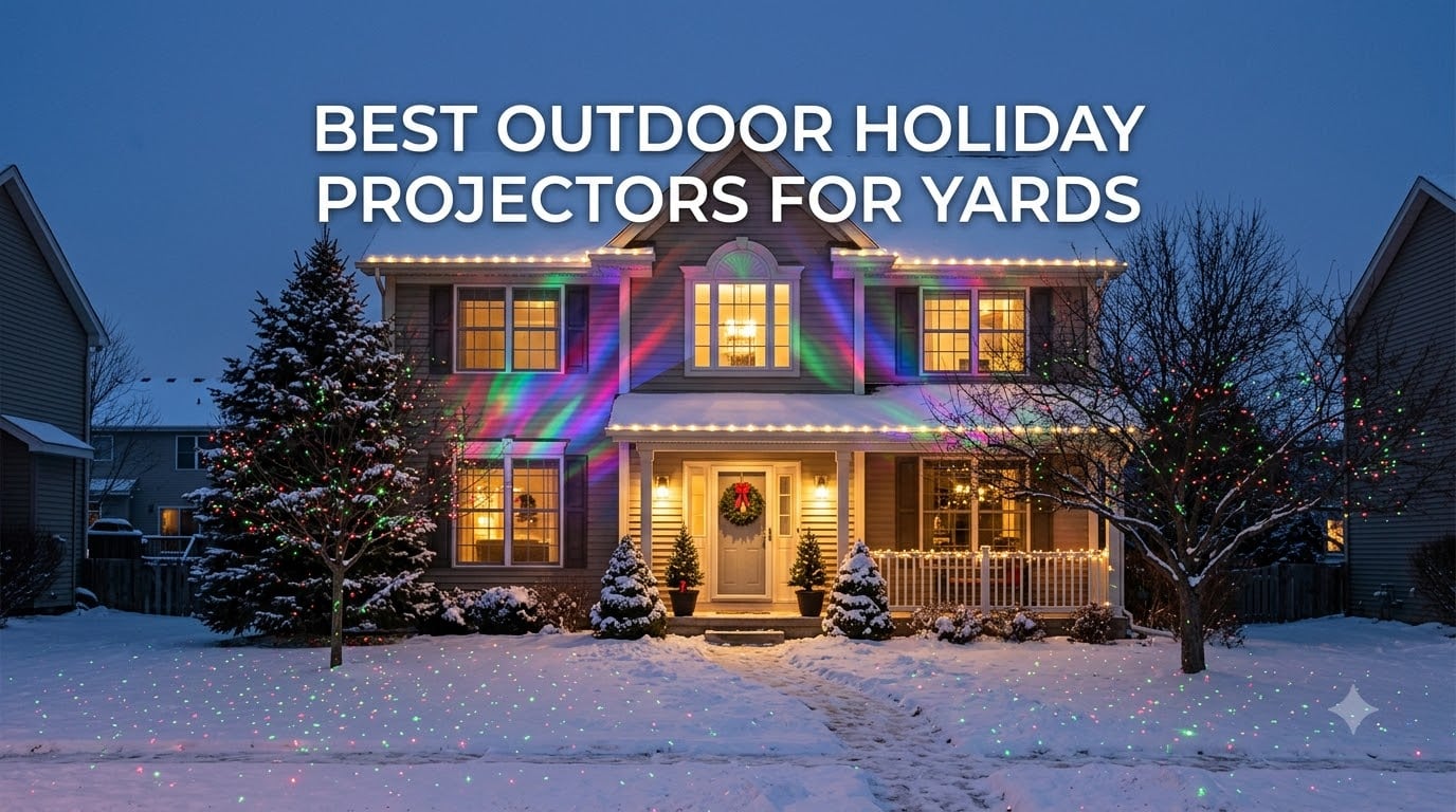 best outdoor holiday projectors for yards