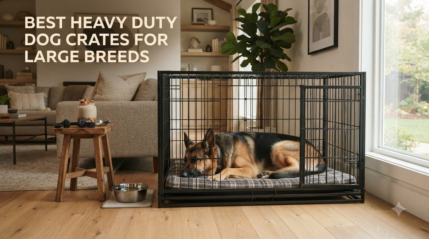 best heavy duty dog crates for large breeds
