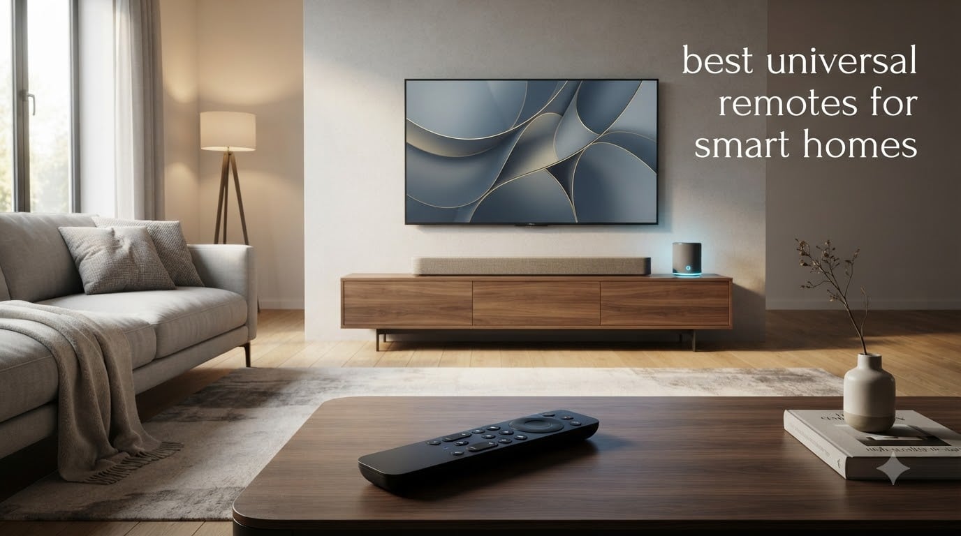best universal remotes for smart homes