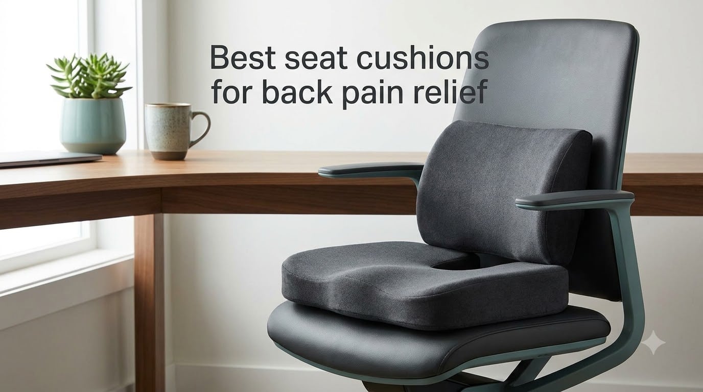 Best seat cushions for back pain relief