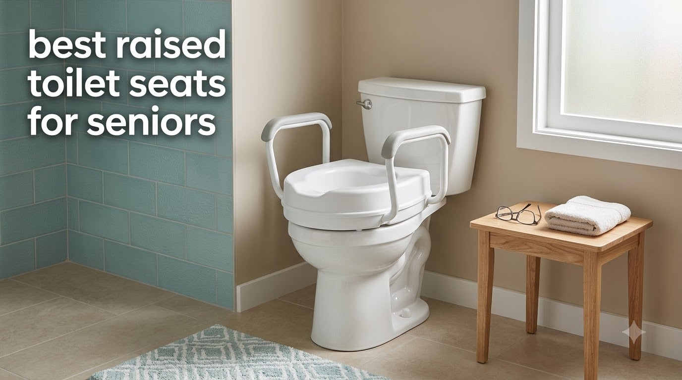 best raised toilet seats for seniors