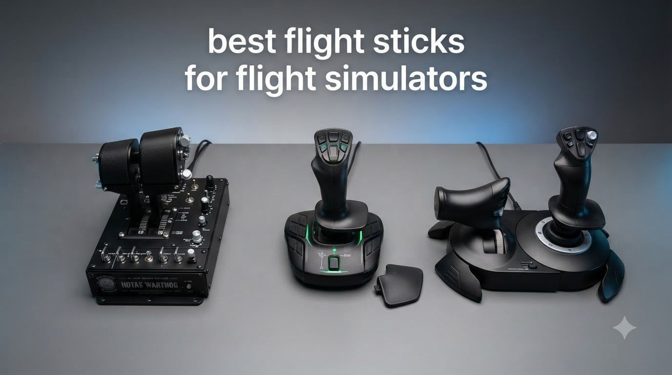 best flight sticks for flight simulators