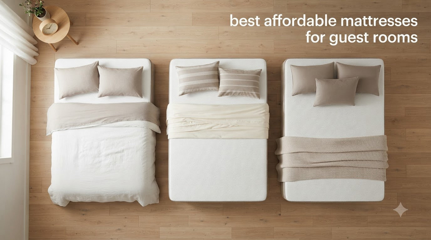 best affordable mattresses for guest rooms