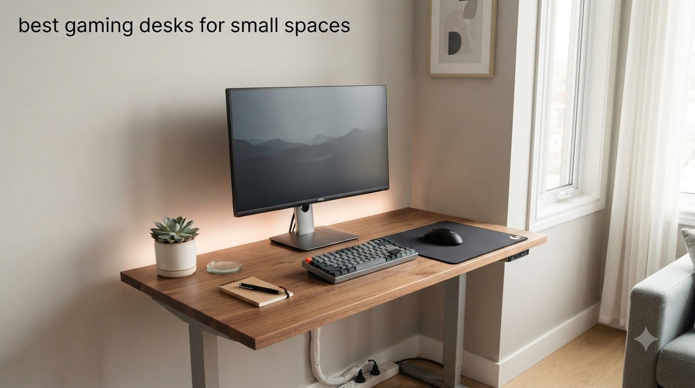 best gaming desks for small spaces