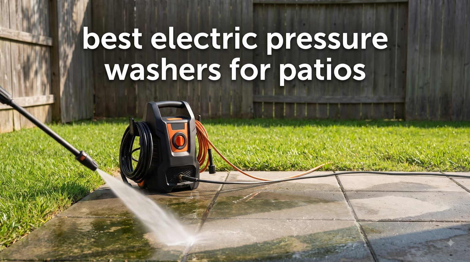 best electric pressure washers for patios