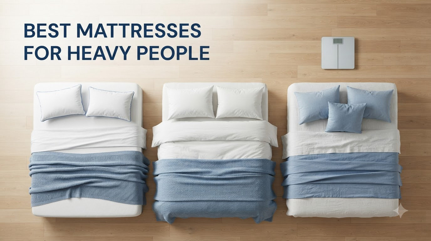 best mattresses for heavy people