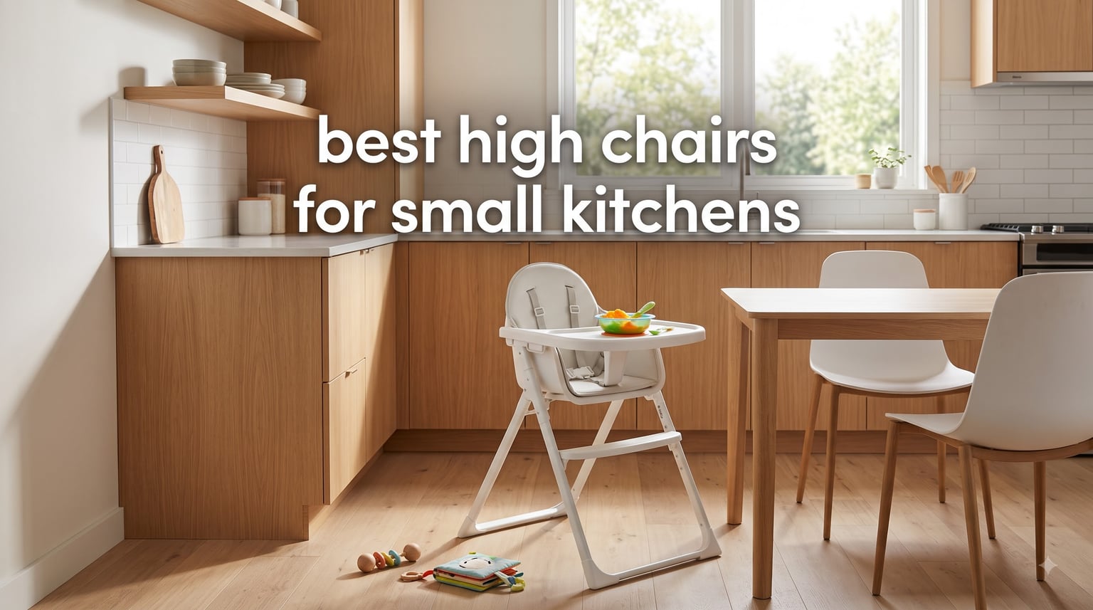 best high chairs for small kitchens
