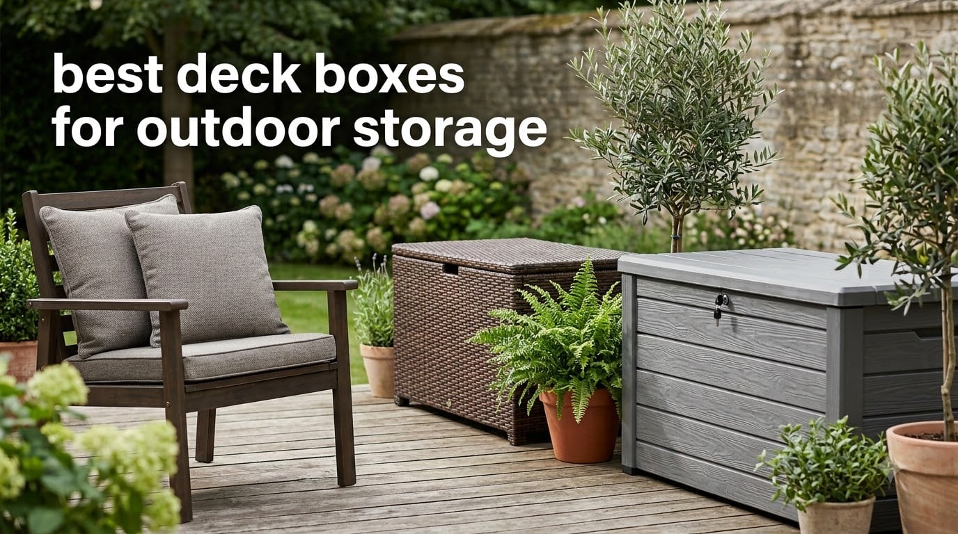 best deck boxes for outdoor storage