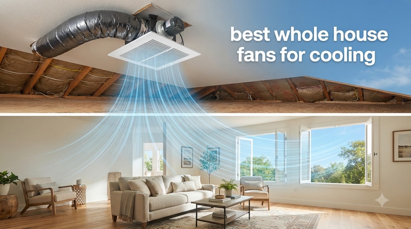 best whole house fans for cooling