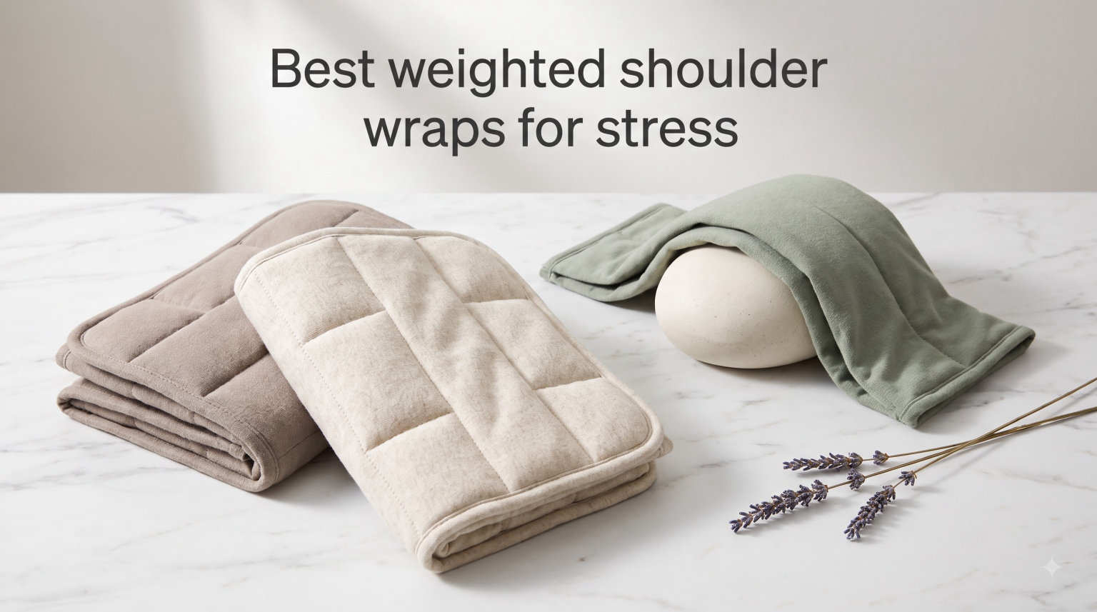 Best weighted shoulder wraps for stress