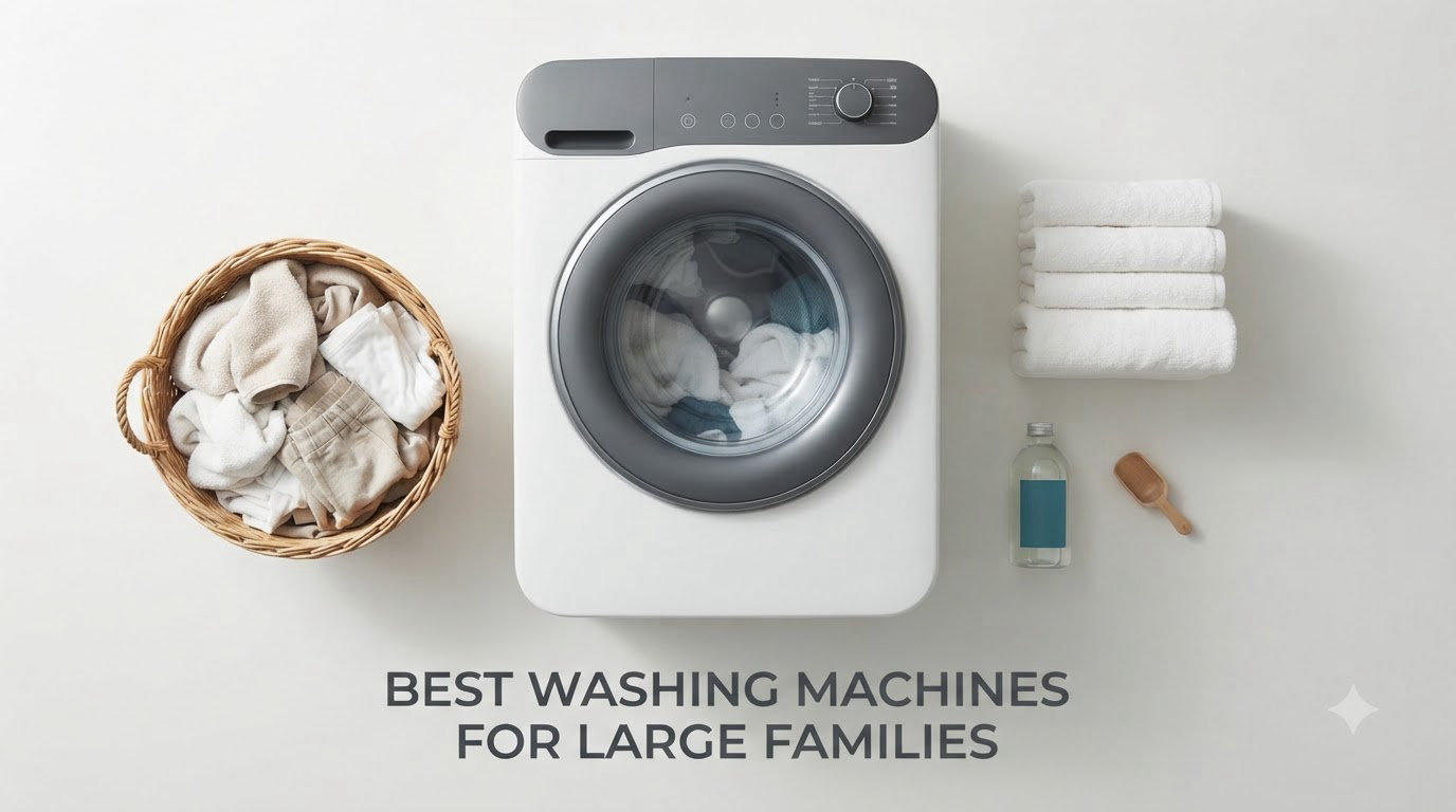 best washing machines for large families