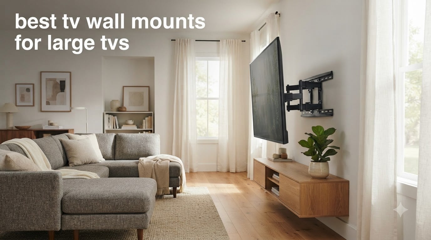 best tv wall mounts for large tvs