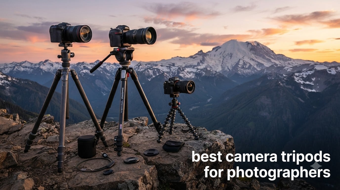 best camera tripods for photographers