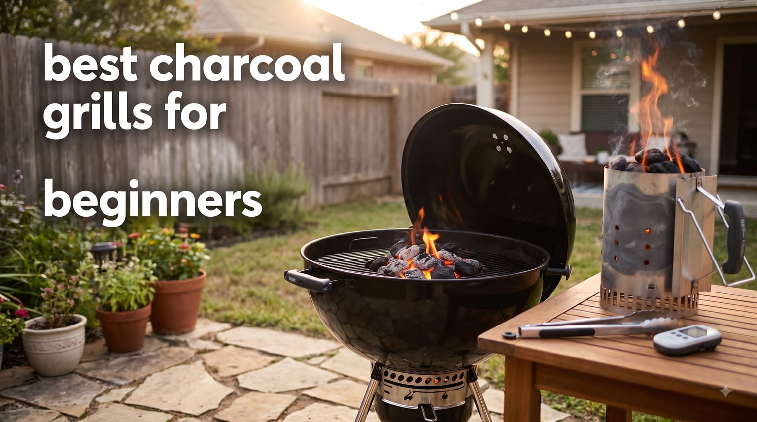 best charcoal grills for beginners