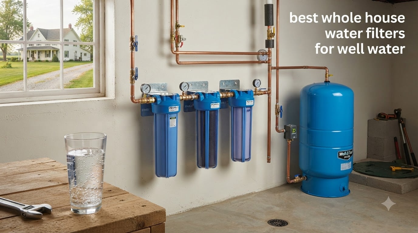 best whole house water filters for well water