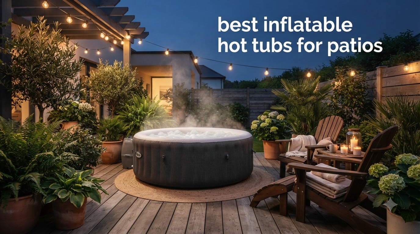 best inflatable hot tubs for patios