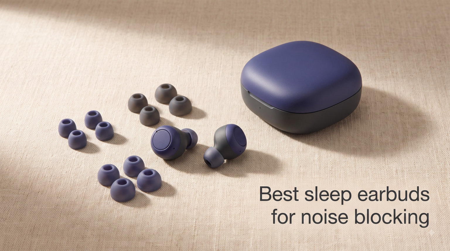 Best sleep earbuds for noise blocking