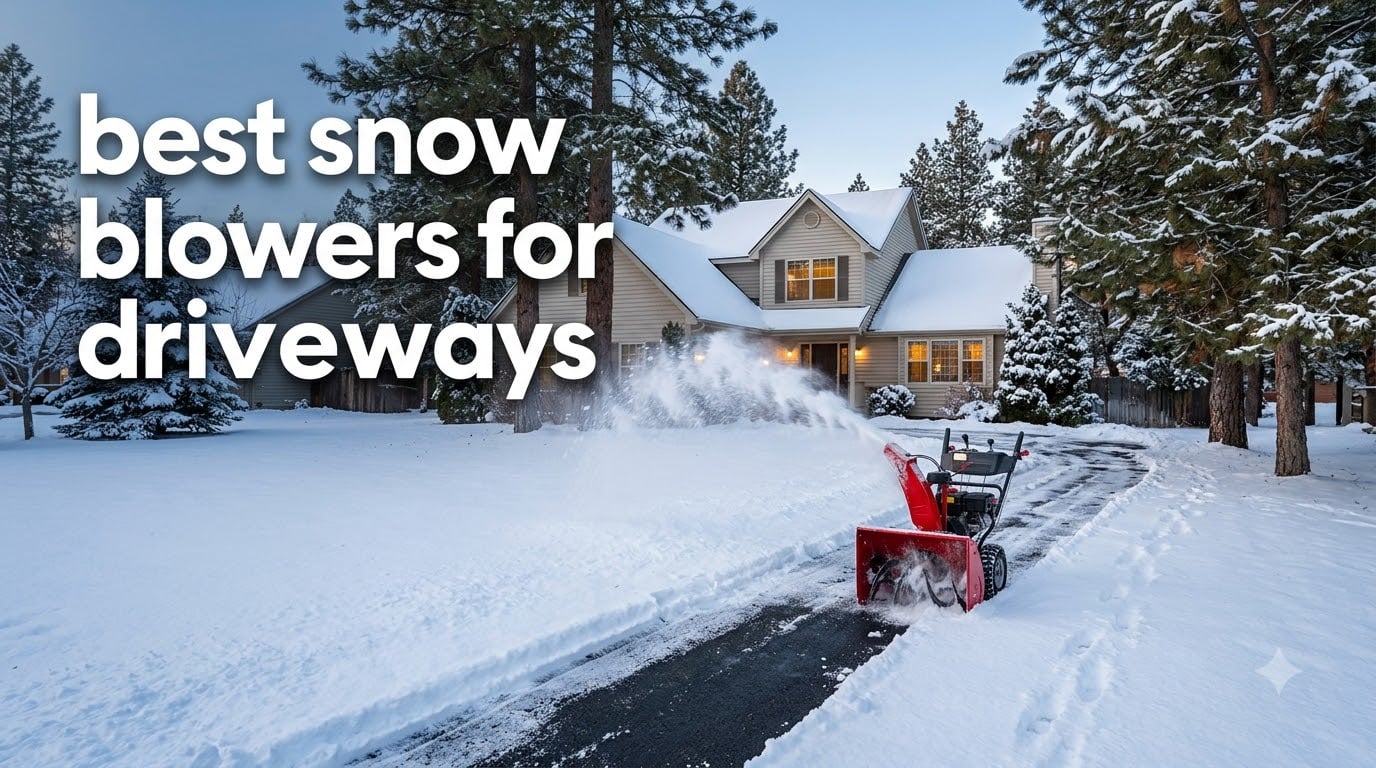 best snow blowers for driveways