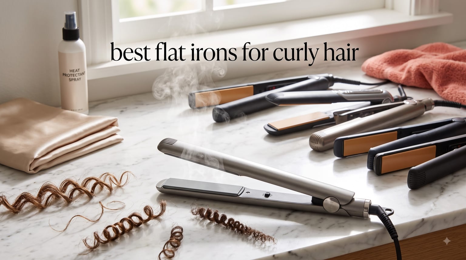 best flat irons for curly hair