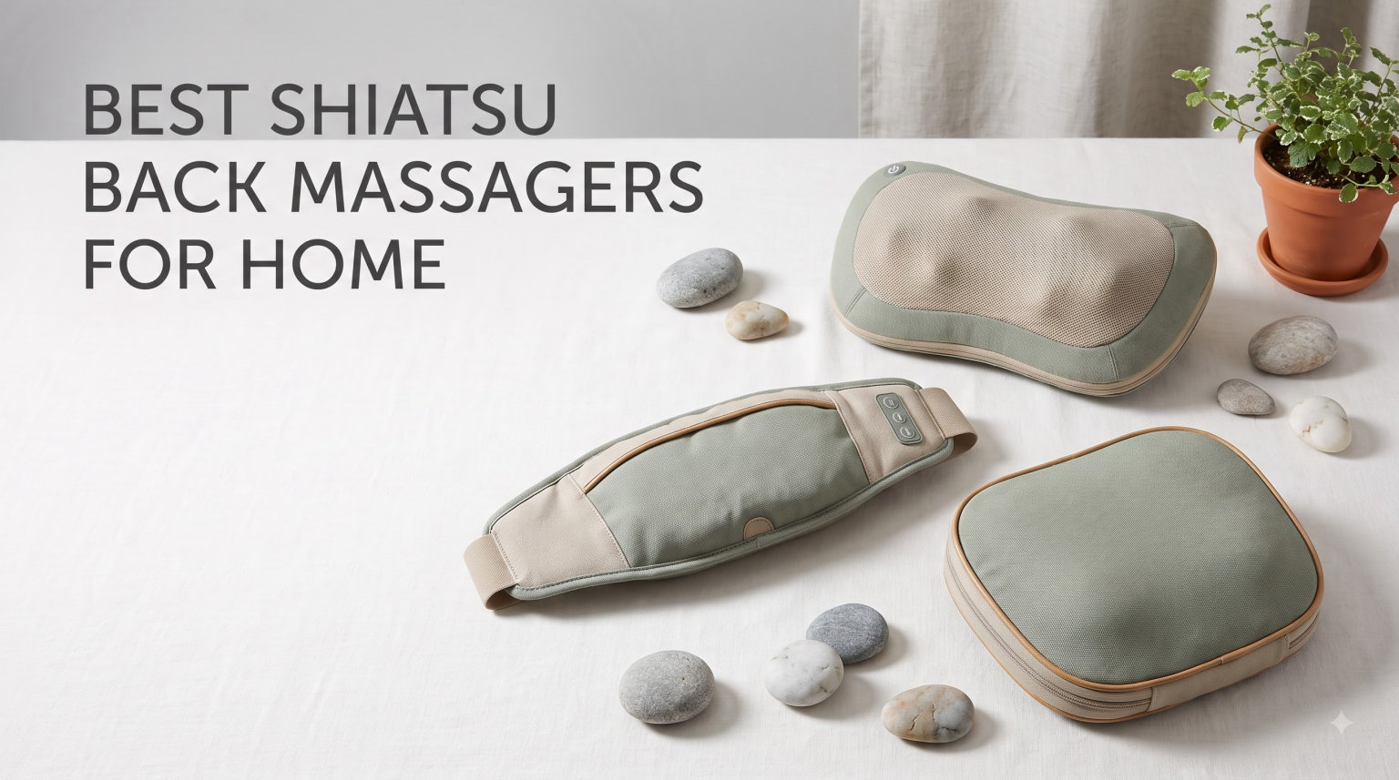 Best shiatsu back massagers for home