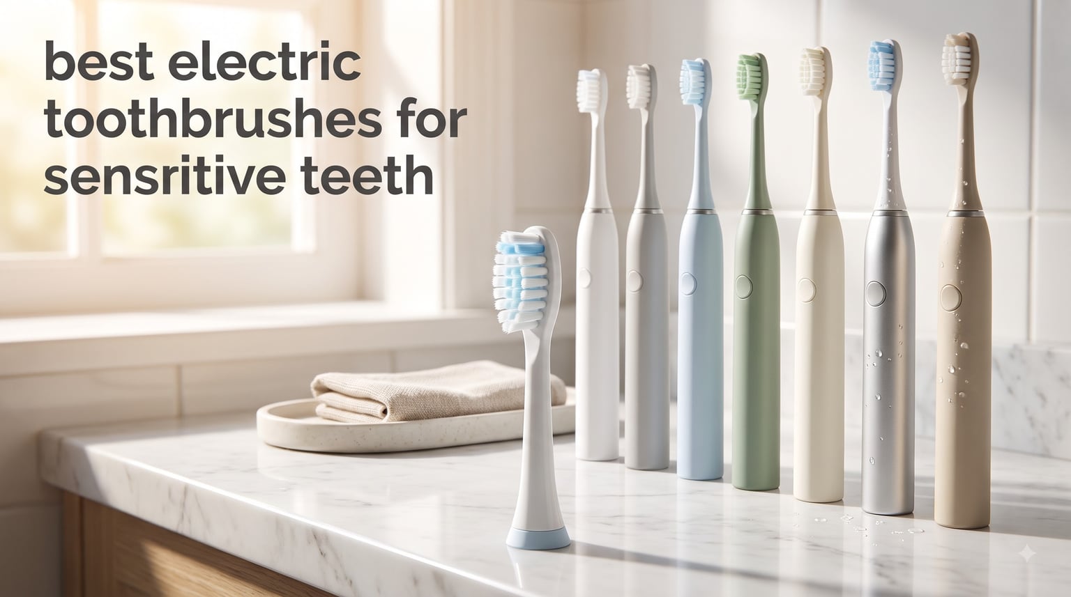 best electric toothbrushes for sensitive teeth