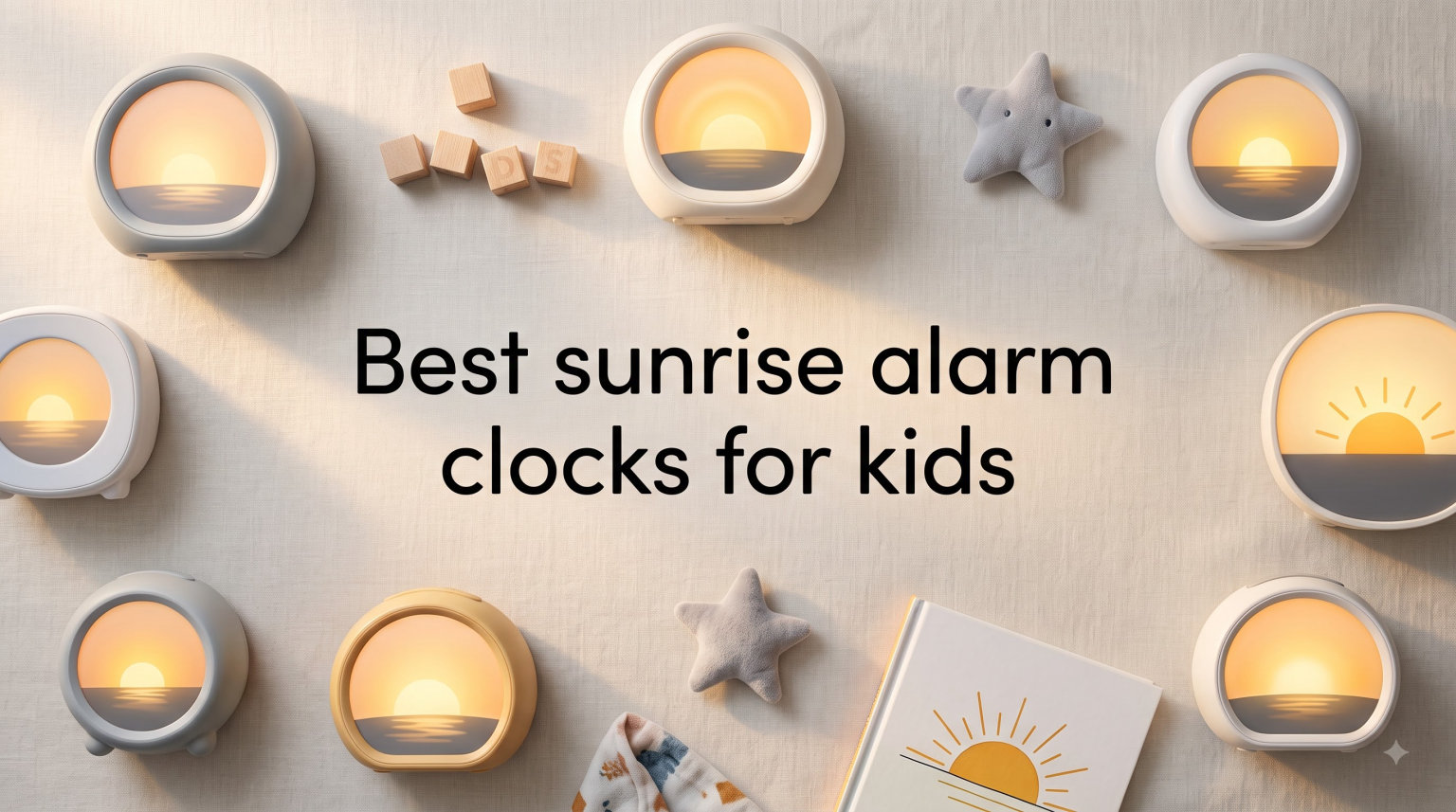 Best sunrise alarm clocks for kids