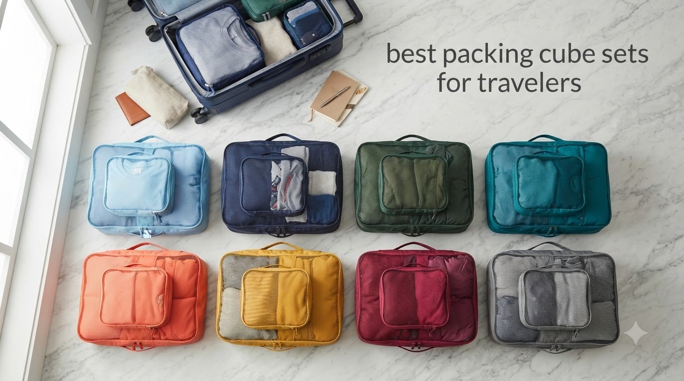 best packing cube sets for travelers