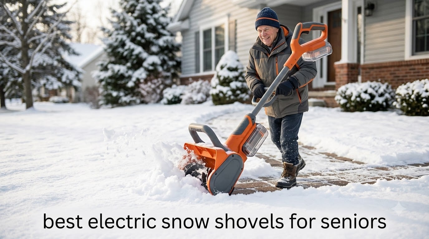 best electric snow shovels for seniors