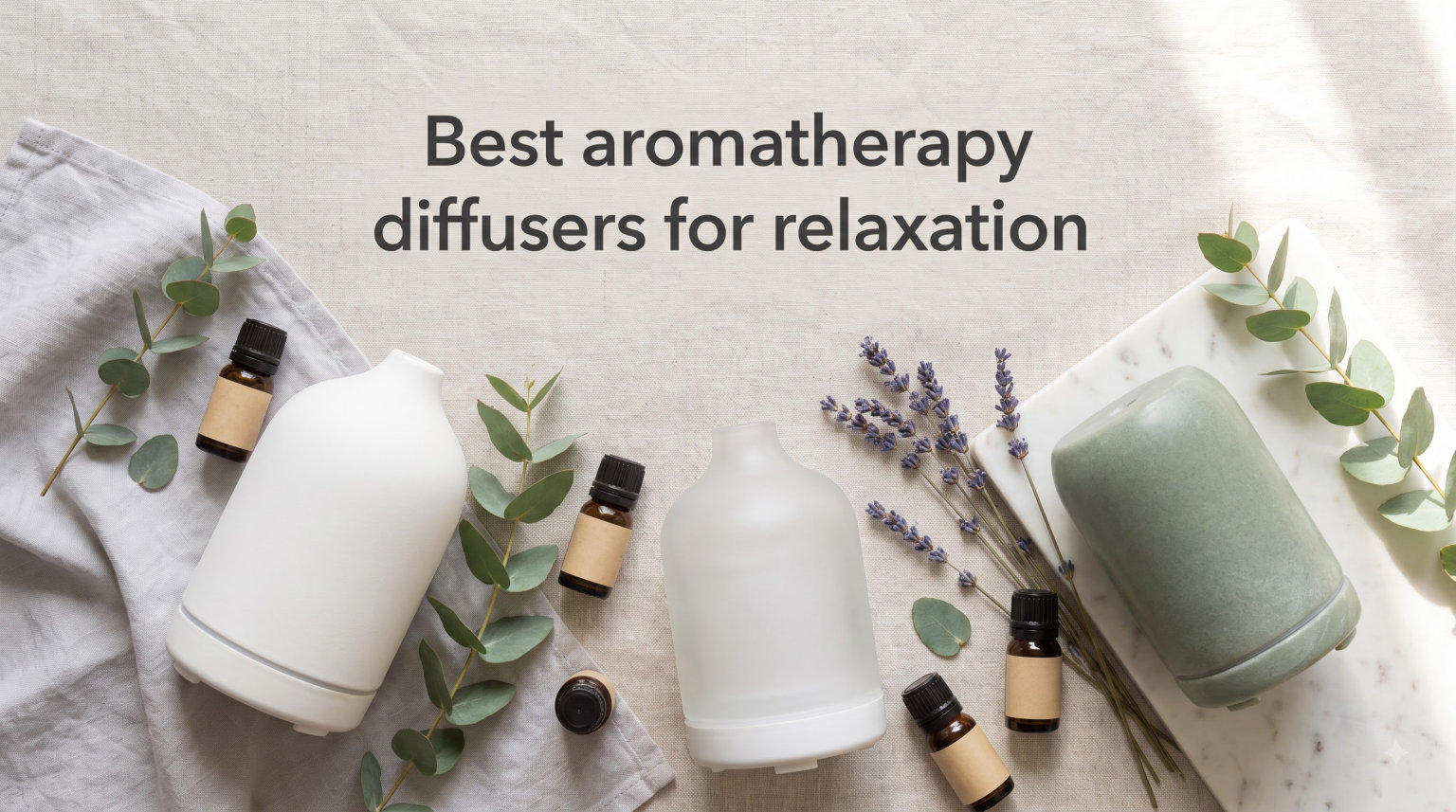 Best aromatherapy diffusers for relaxation