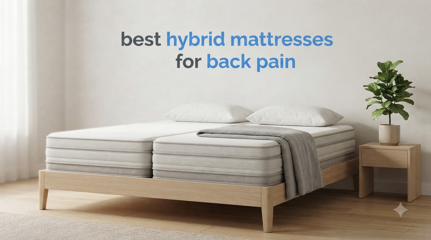 best hybrid mattresses for back pain