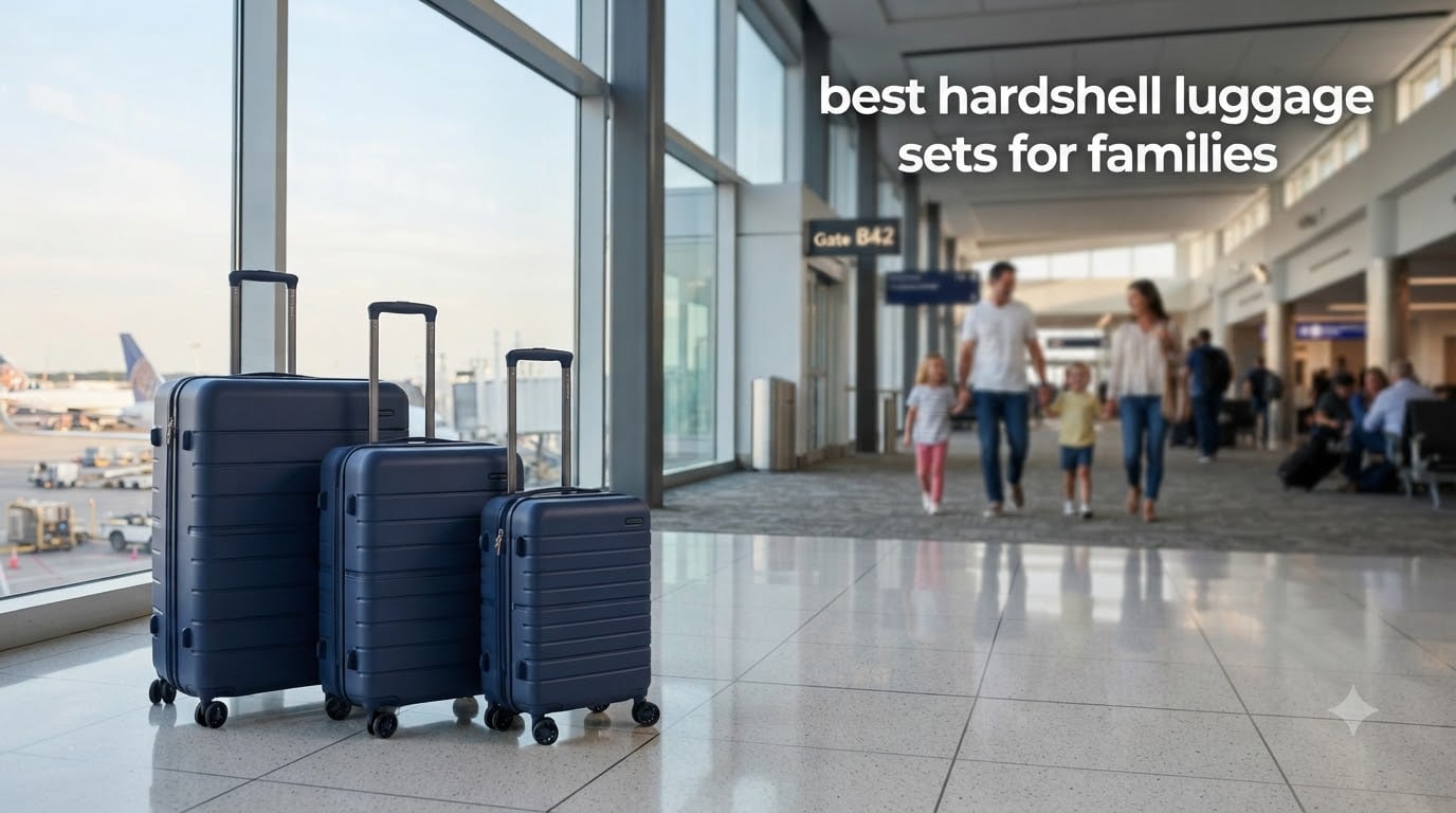 best hardshell luggage sets for families