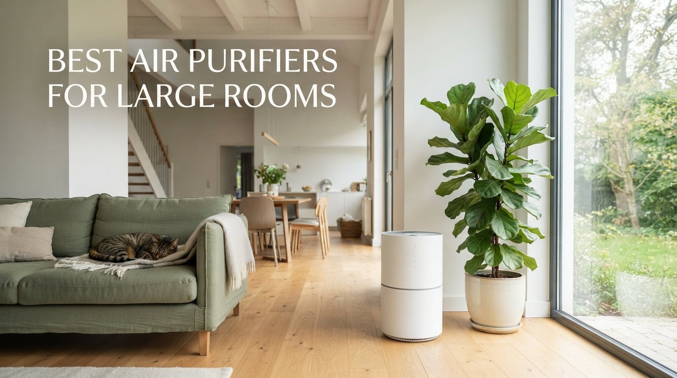 Best air purifiers for large rooms