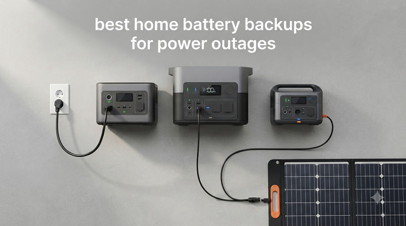 best home battery backups for power outages