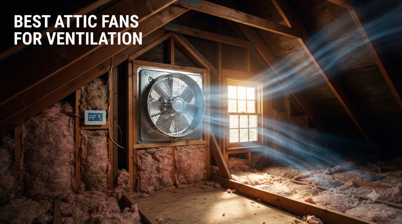 best attic fans for ventilation