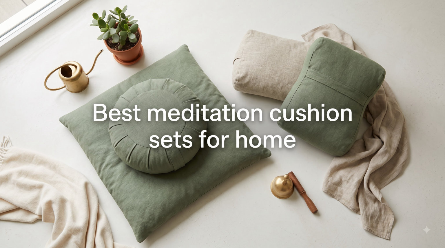 Best meditation cushion sets for home