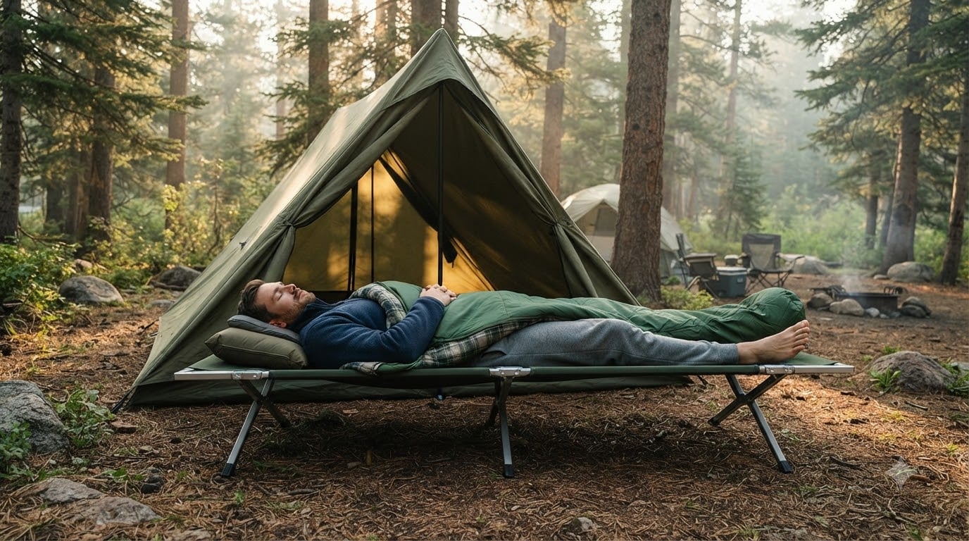 best portable camping cots for tall adults