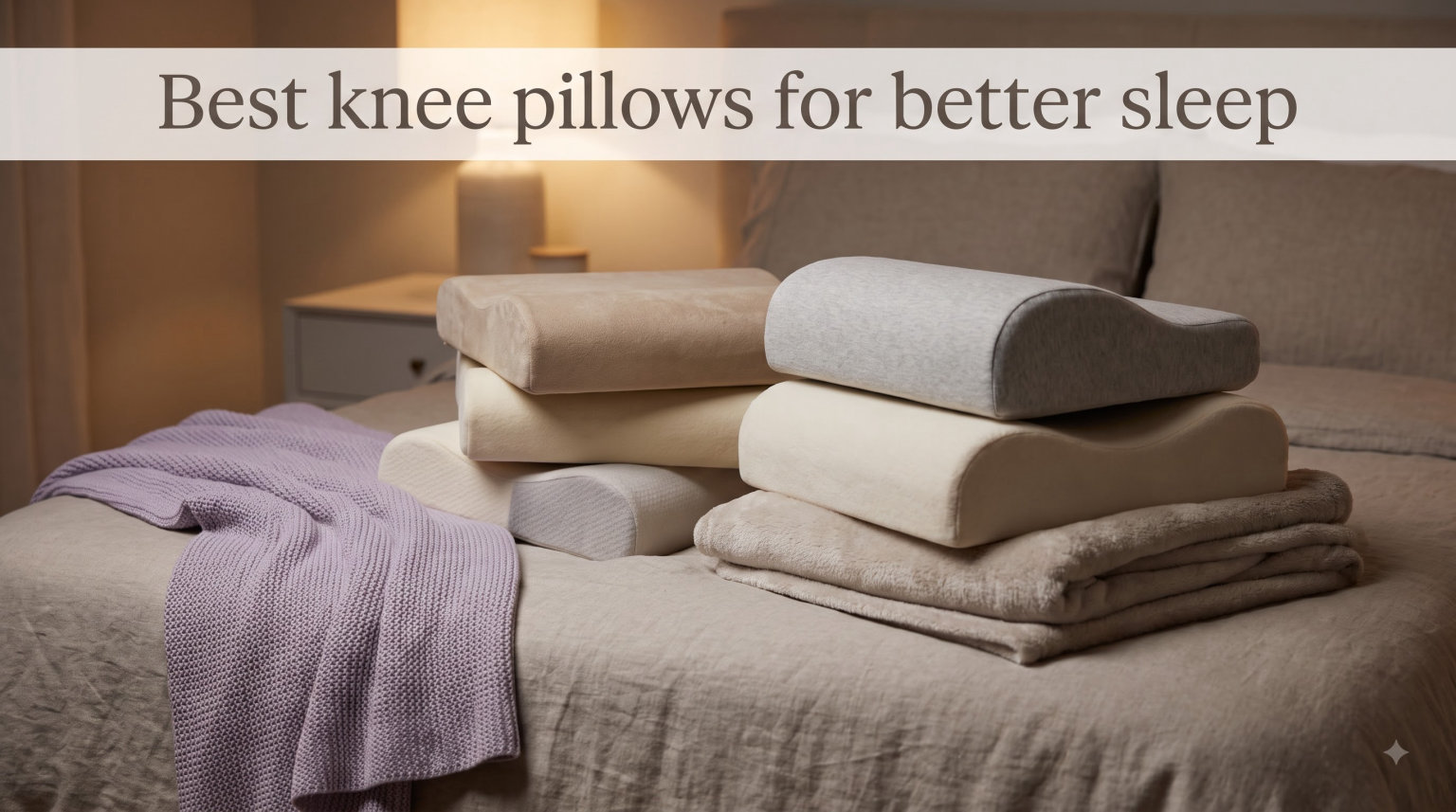 Best knee pillows for better sleep